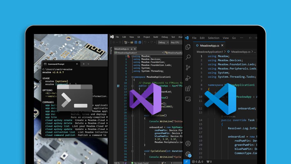 Meadow Tools Meadow.CLI Visual Studio VSCode