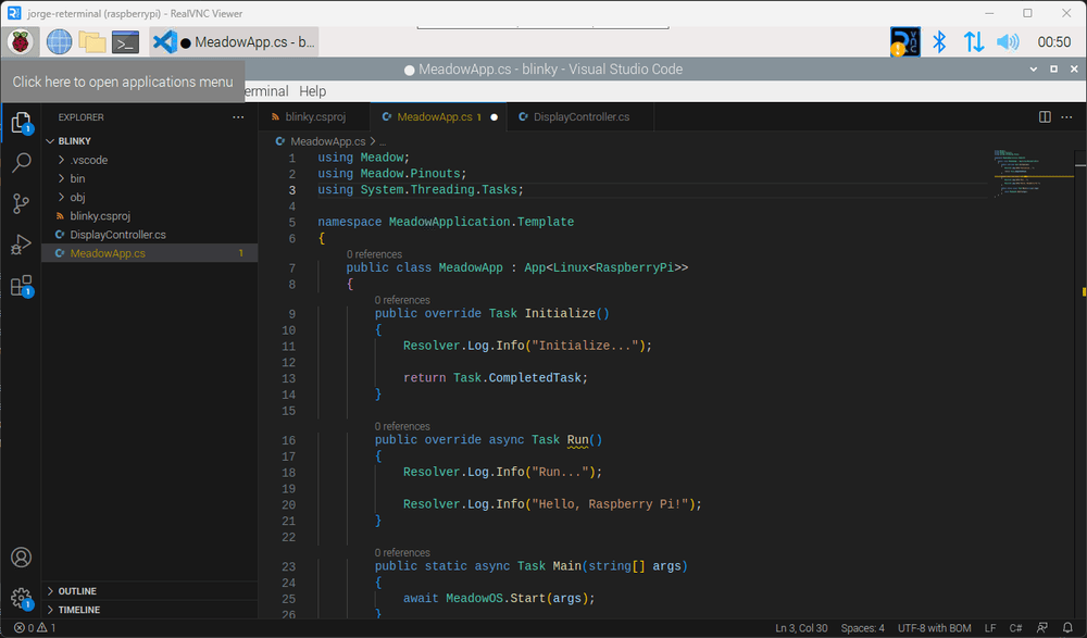 Raspberry Pi VS Code